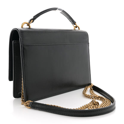 Saint Laurent Calfskin Monogram Sunset Chain Wallet Black 2 of 11