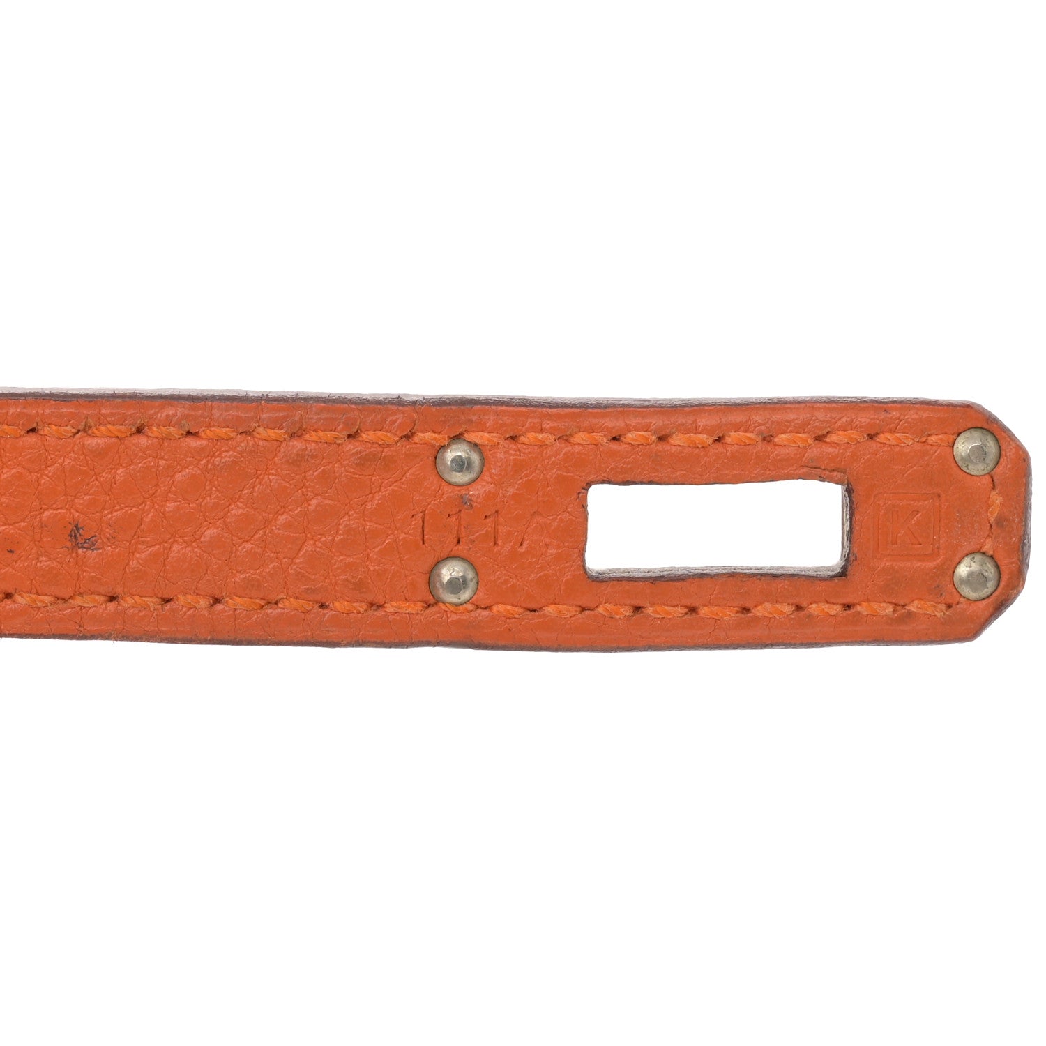 Hermes Togo Birkin 25 Orange 7 of 15