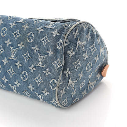 Louis Vuitton Monogram Denim Neo Speedy Blue 8 of 8