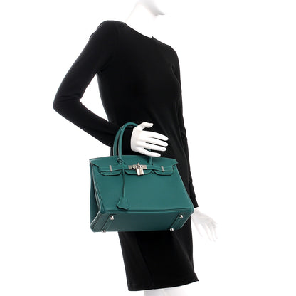 Hermes Togo Birkin 30 Malachite 2 of 32