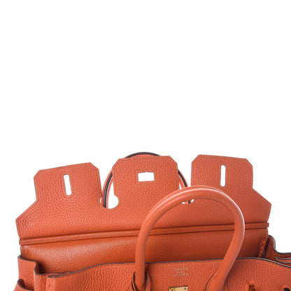 Hermes Togo Birkin 25 Feu 18 of 36