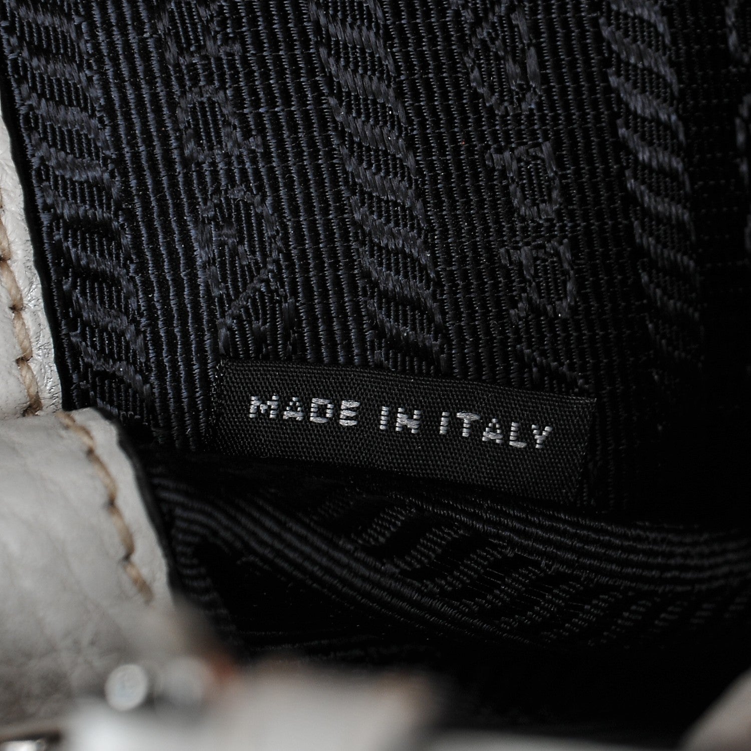 Prada Vitello Daino Tote Talco 7 of 8