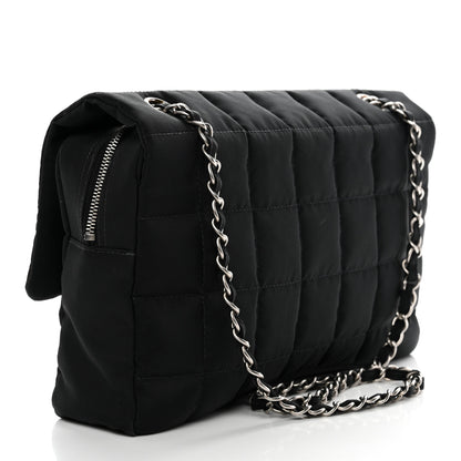 Chanel Nylon Square Quilted Flap Black 3 of 10