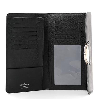 Louis Vuitton Epi Eugenie Wallet Black 5 of 7