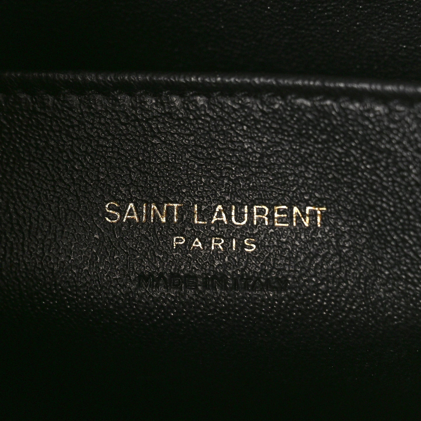 Calfskin Monogram Baby Cabas Black