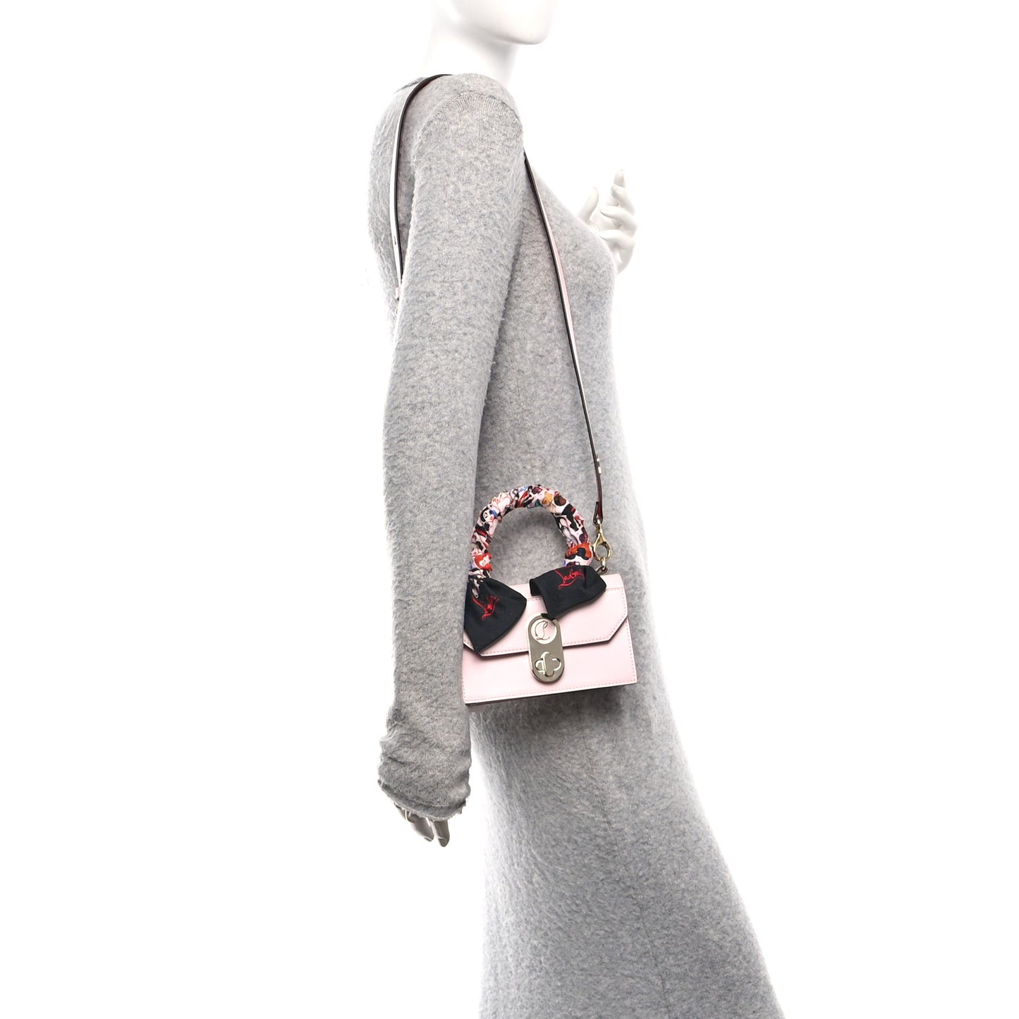 Calfskin Elisa Top Handle Bag Poupee