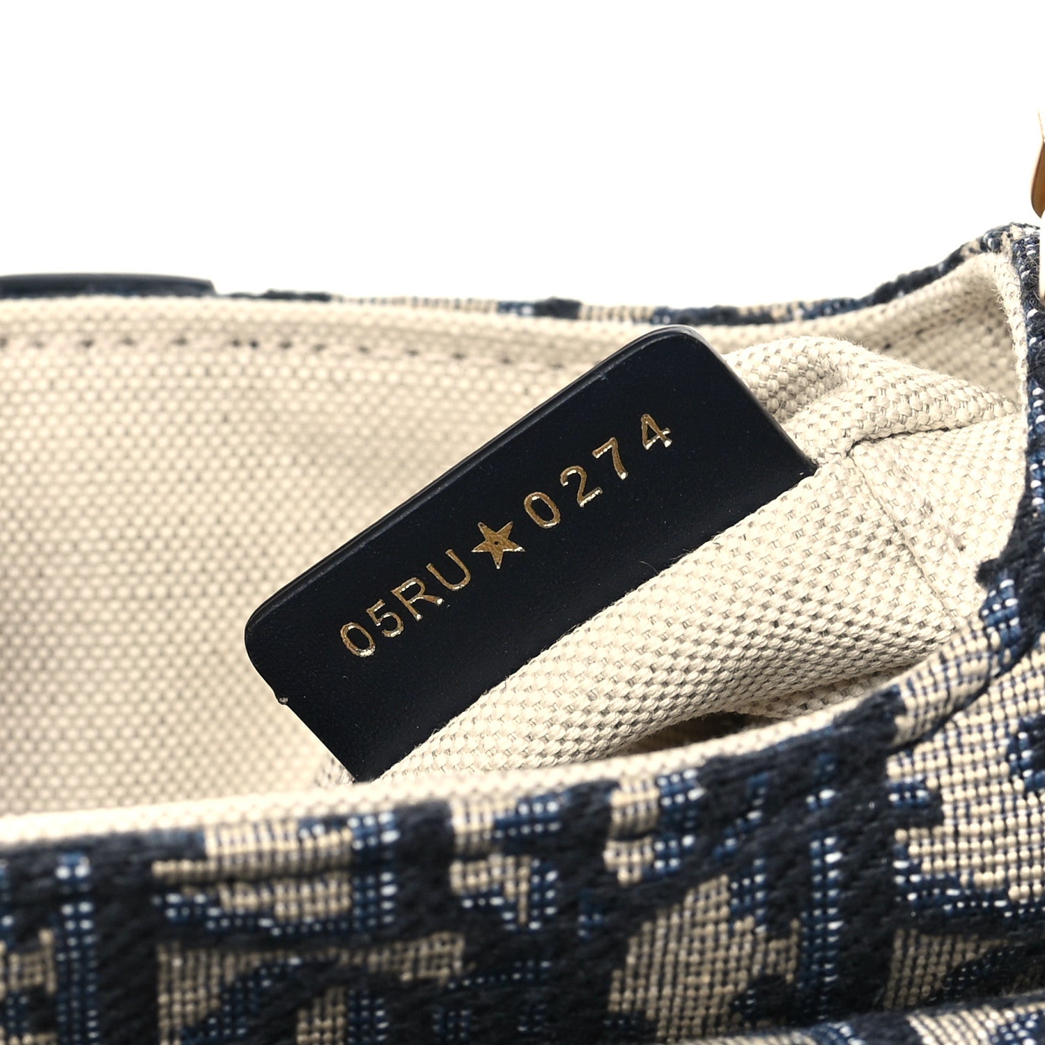 Christian Dior Oblique Mini Saddle Bag With Strap Blue 7 of 11