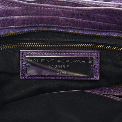 Balenciaga Agneau Classic Hardware City Raisin 6 of 18