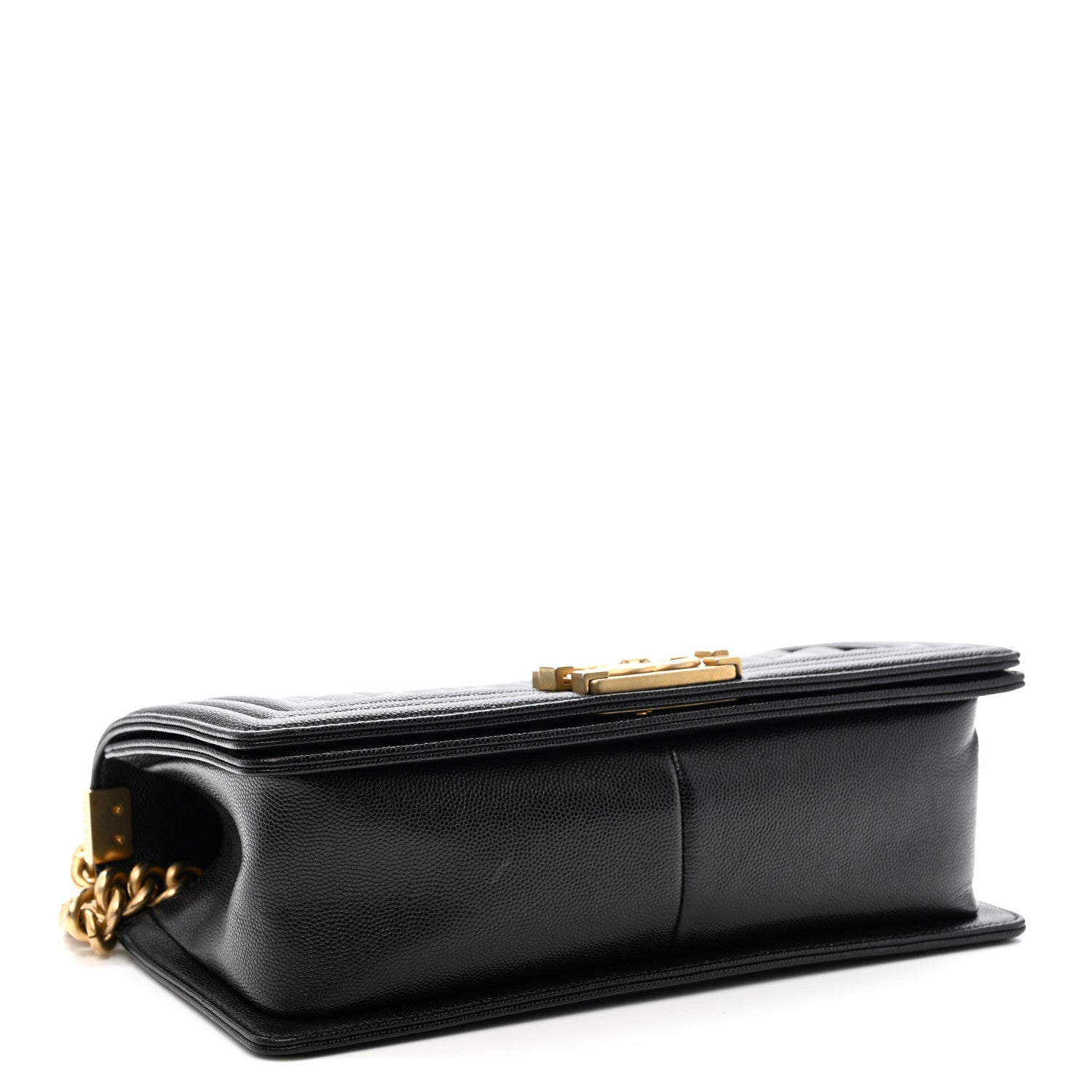 Chanel Caviar Quilted Medium Boy Flap Black 4 of 10