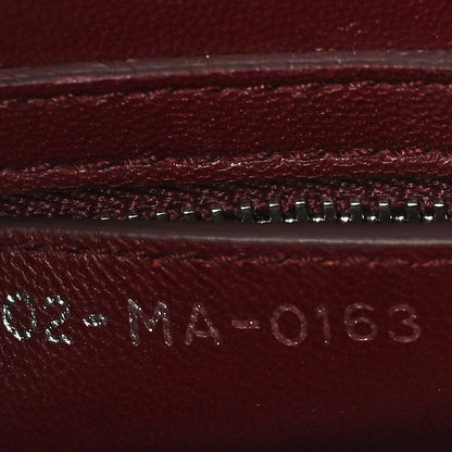 Christian Dior Lambskin Woven Tweed Large Lady Dior Red Multicolor 7 of 12