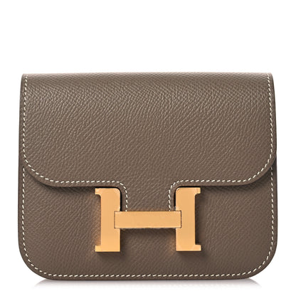 Hermes Epsom Constance Slim Wallet Etoupe 1 of 11