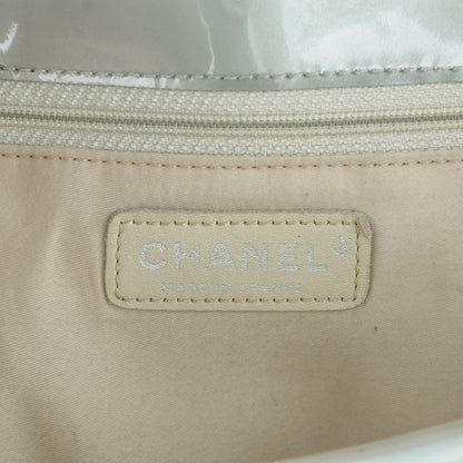Chanel Patent Crystal Strass Bonbons Tote Silver 6 of 7
