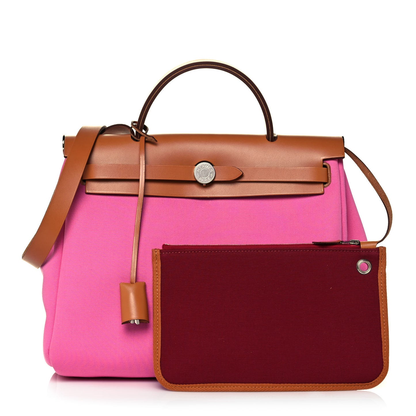 Toile Officier Vache Hunter Verso Herbag Zip PM 31 Bubblegum Rubis Naturel