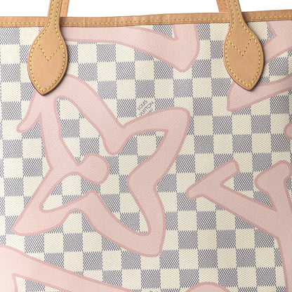 Louis Vuitton Damier Azur Tahitienne Neverfull MM 10 of 10