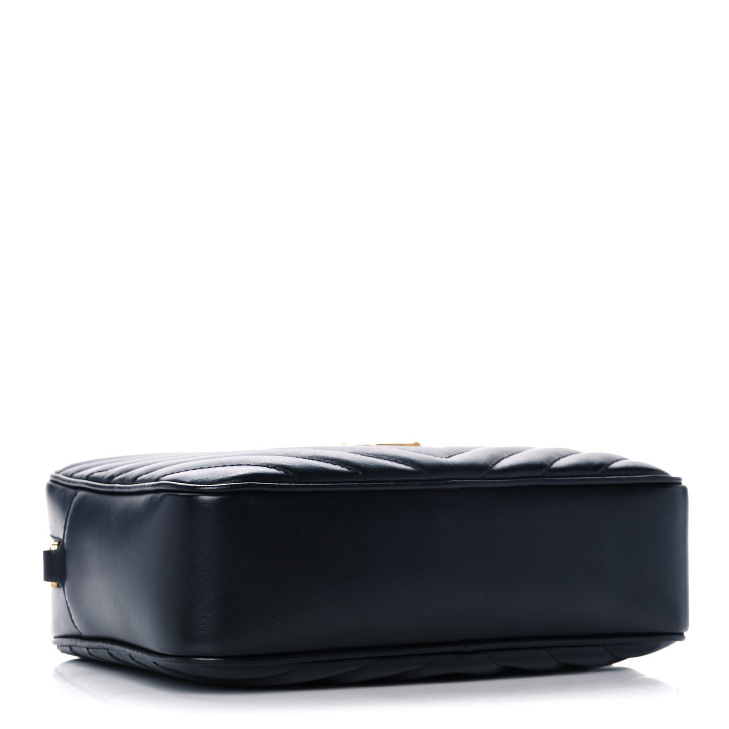 Calfskin Matelasse Monogram Lou Camera Bag Black