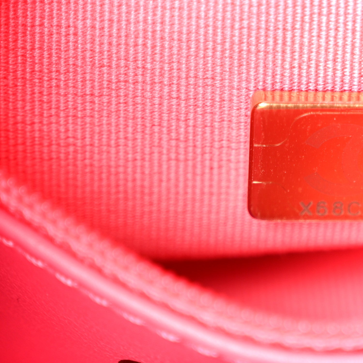 Chanel Shiny Aged Calfskin Quilted Nano Kelly Shopper Fuchsia 7 of 11