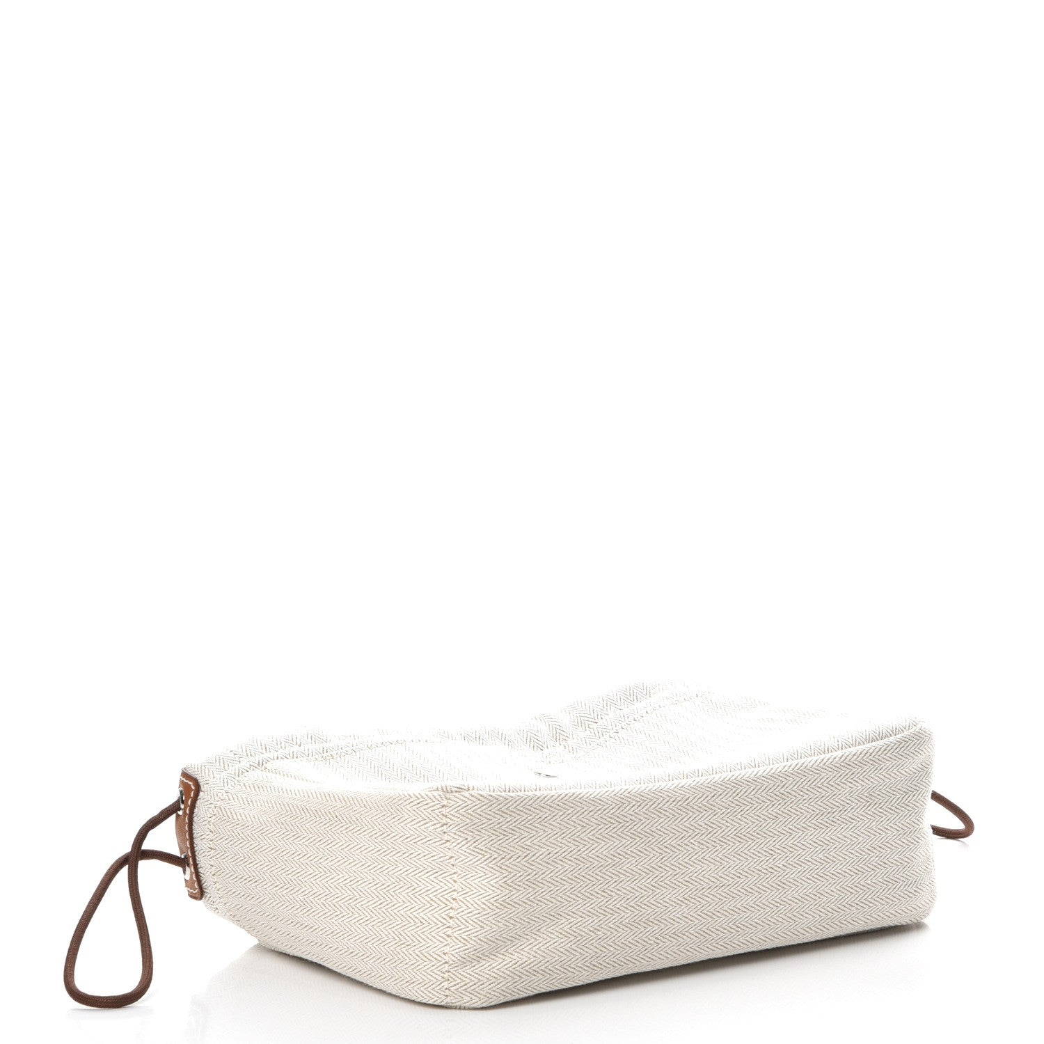Hermes Canvas Barenia Fourbi 20 PM Pouch Naturel Fauve 4 of 8