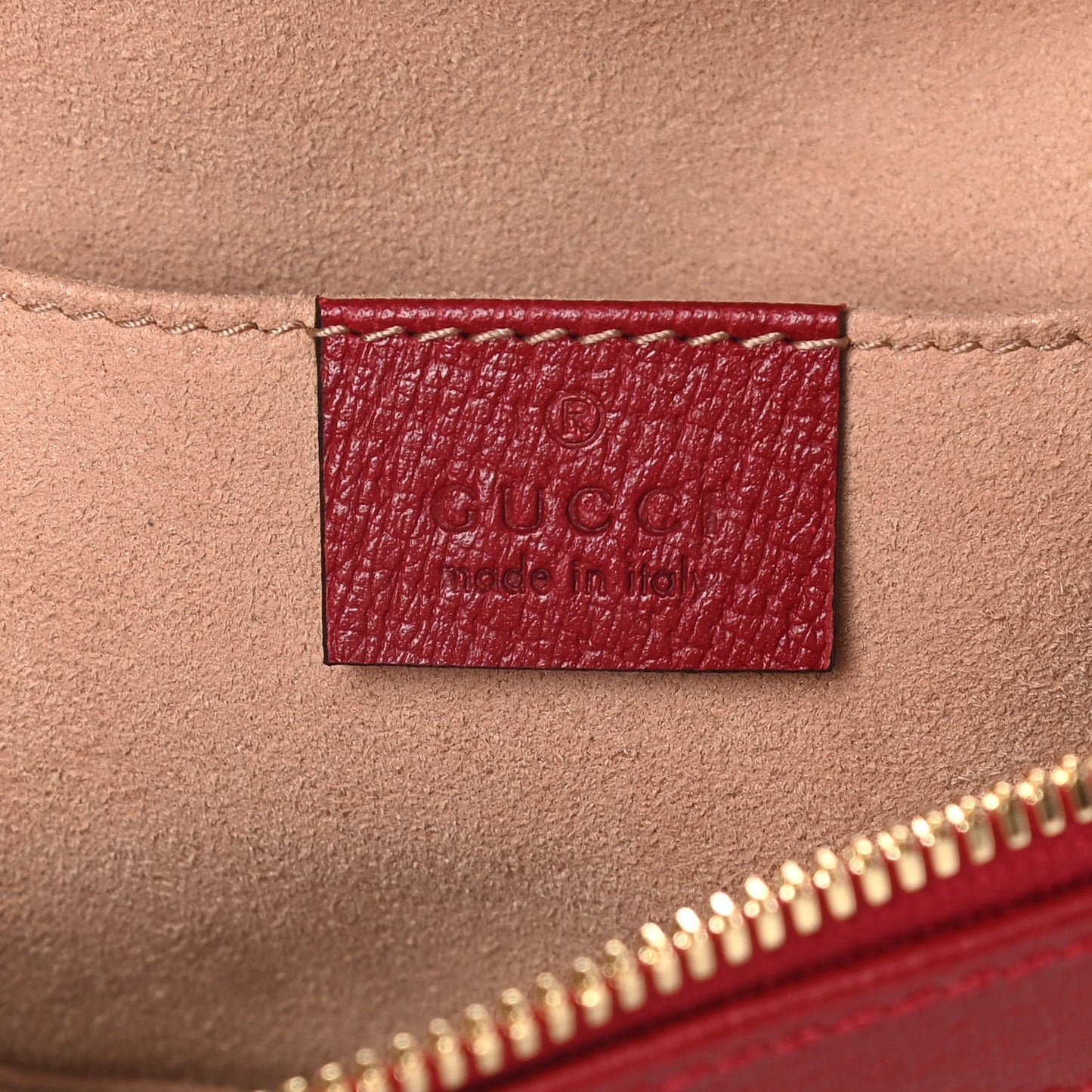 GG Supreme Monogram Flora Web Small Ophidia Tote Bag Red