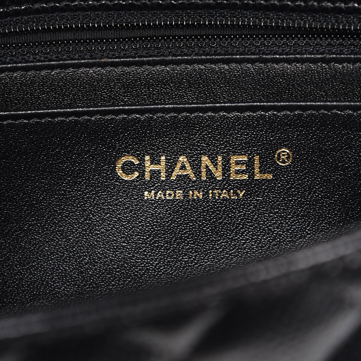 Caviar Quilted Mini Rectangular Flap Black