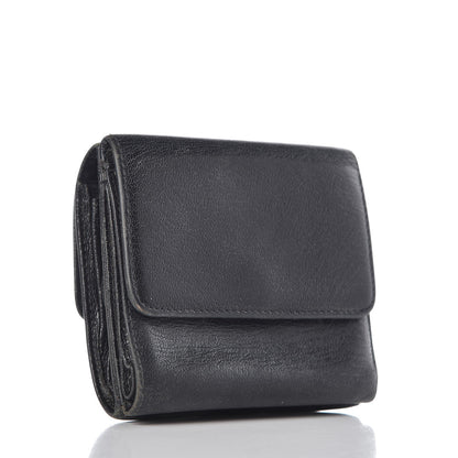 Chanel Goatskin Compact CC Wallet Black 3 of 18