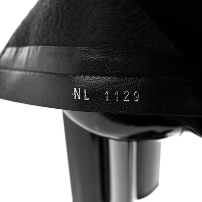Louis Vuitton Patent Silhouette Ankle Boots 38.5 Black 8 of 8