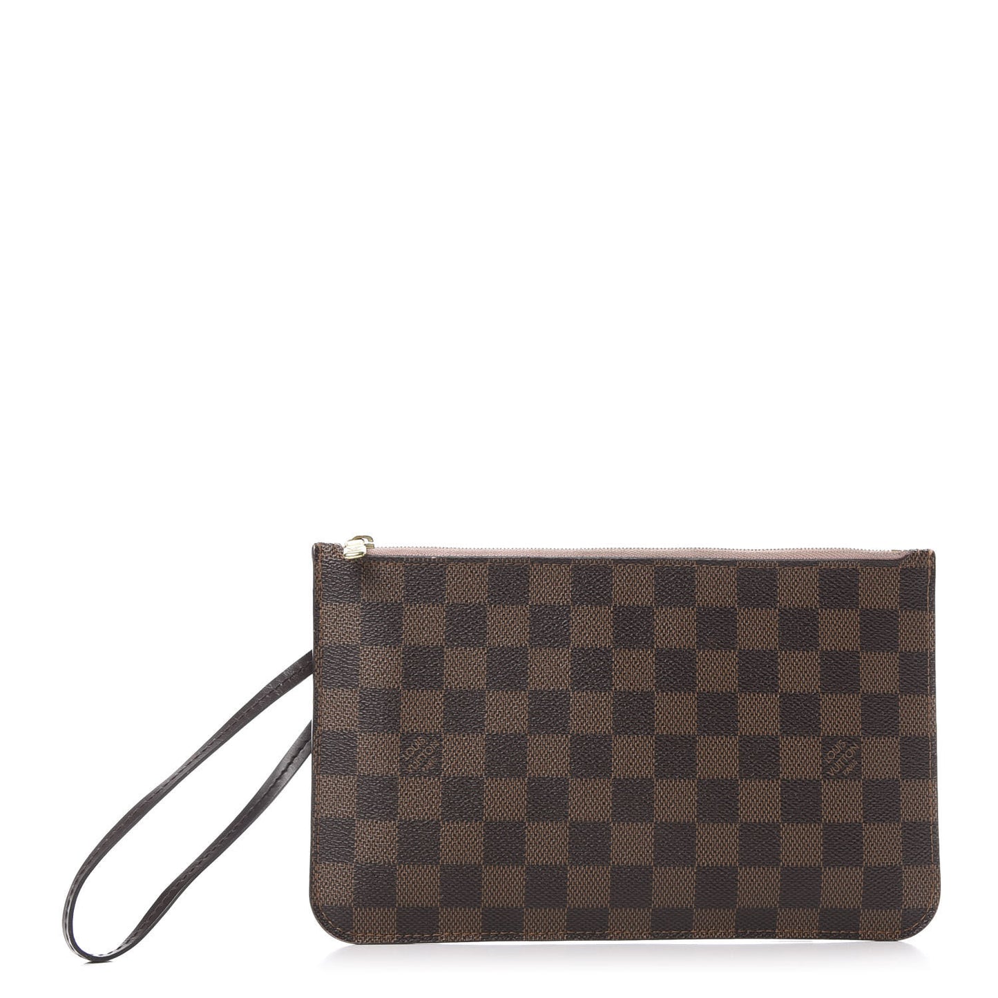 Damier Ebene Neverfull MM GM Pochette Rose Ballerine