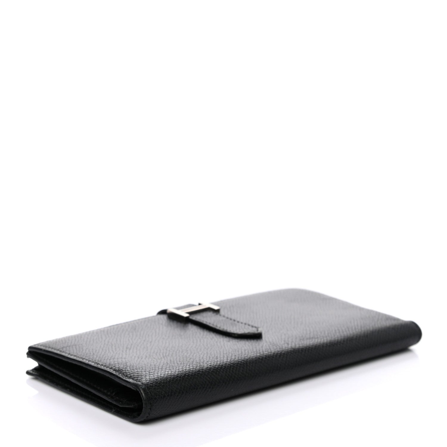 Hermes Epsom Bearn Gusset Wallet Black 7 of 16