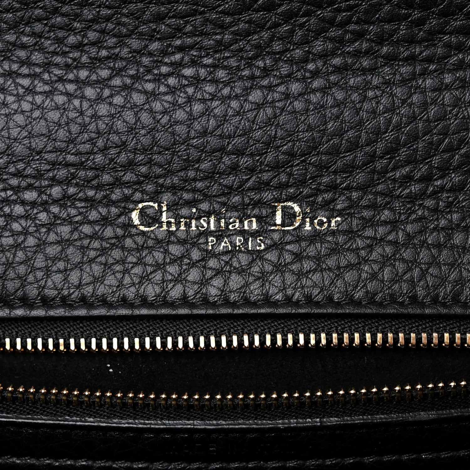 Christian Dior Grained Calfskin Small Diorama Flap Bag Black 6 of 12