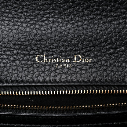 Christian Dior Grained Calfskin Small Diorama Flap Bag Black 6 of 12