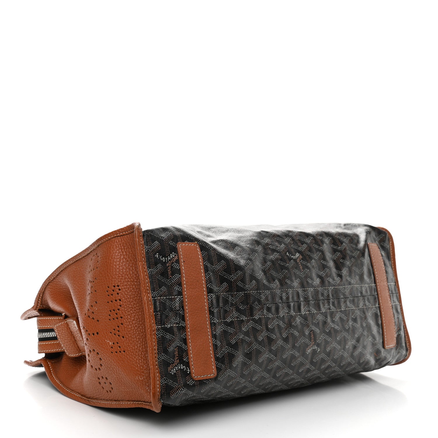 Goyard Goyardine Sac Hardy Pet Carrier PM Black Gold 4 of 22