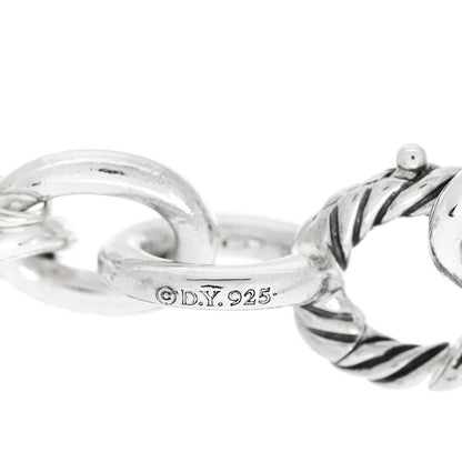 David Yurman Sterling Silver 12mm Large Oval Link Bracelet 3 of 3