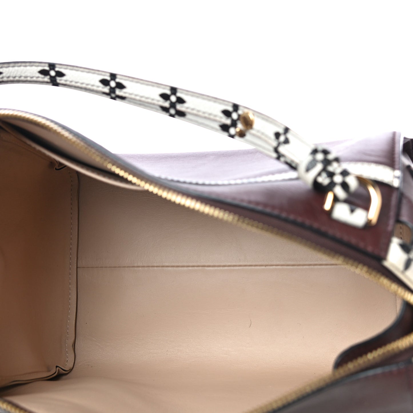Calfskin Colored Monogram Speedy Amazon MM Chocolate White