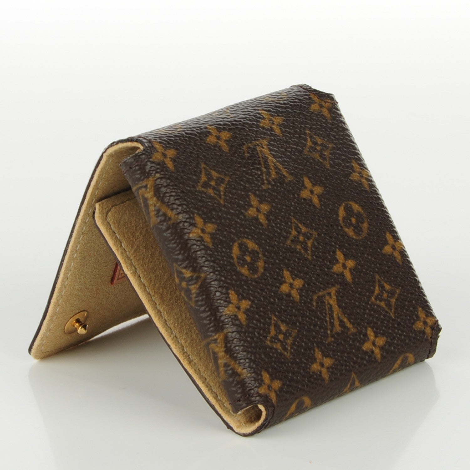 Louis Vuitton Monogram Folding Jewelry Case PM 3 of 7