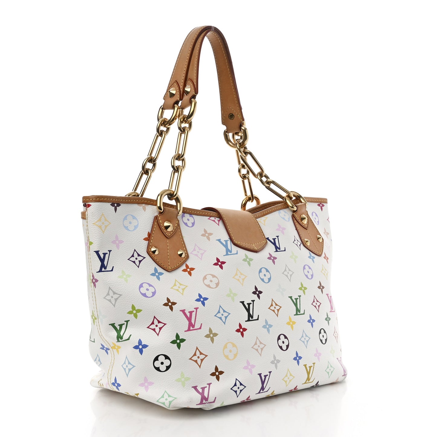 Monogram Multicolor Annie MM White