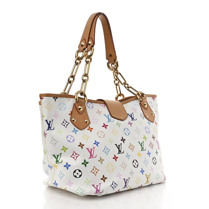 Louis Vuitton Monogram Multicolor Annie MM White 3 of 10