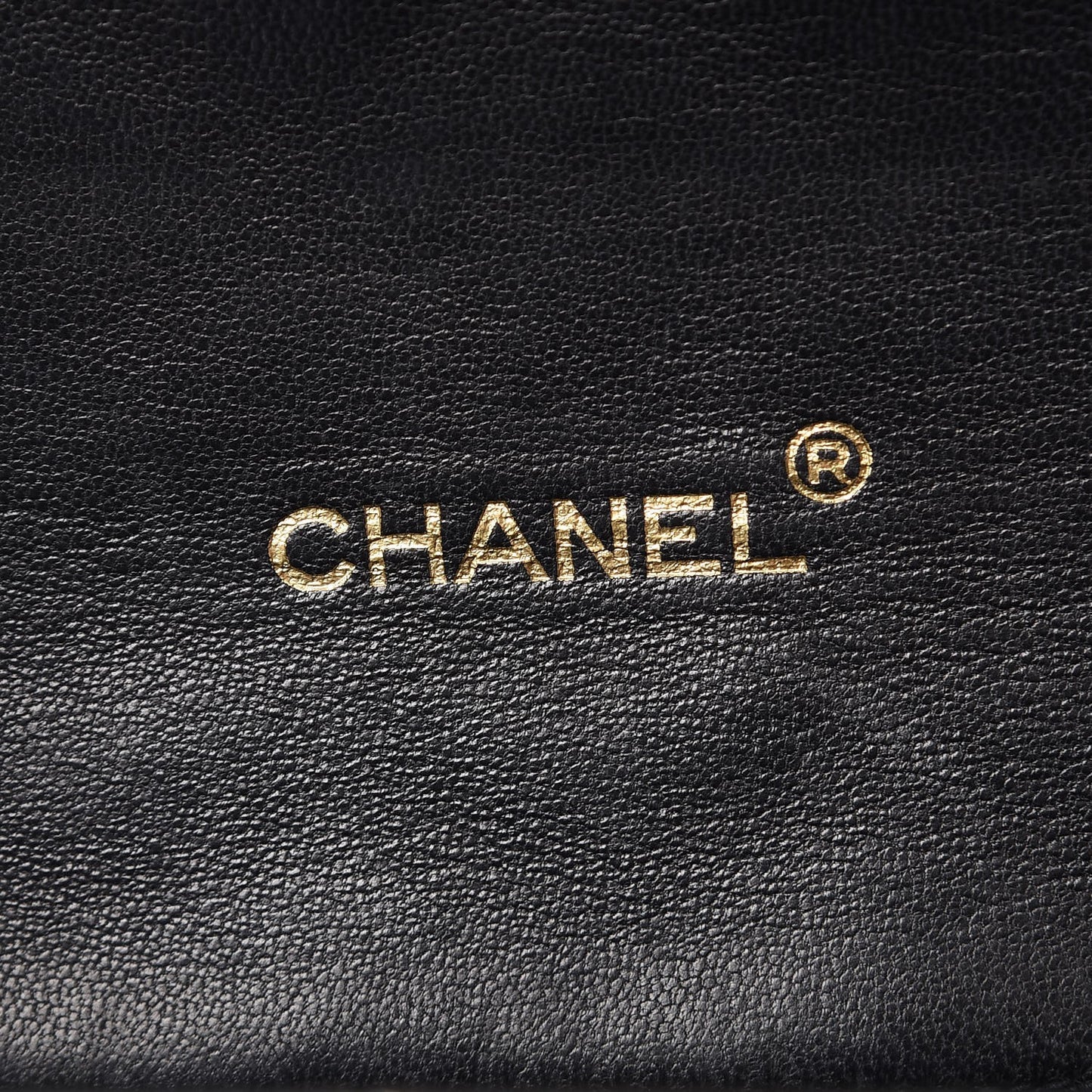 Lambskin Quilted Small Single Flap Black