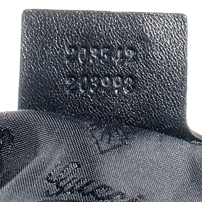 Gucci Leather Large Jockey Hobo Black 7 of 7