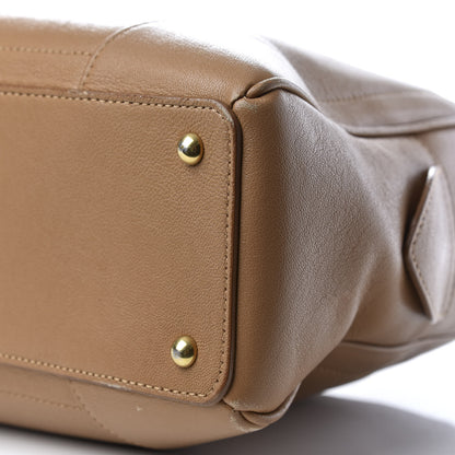 Marc Jacobs Calfskin Venetia Satchel Tan 9 of 10
