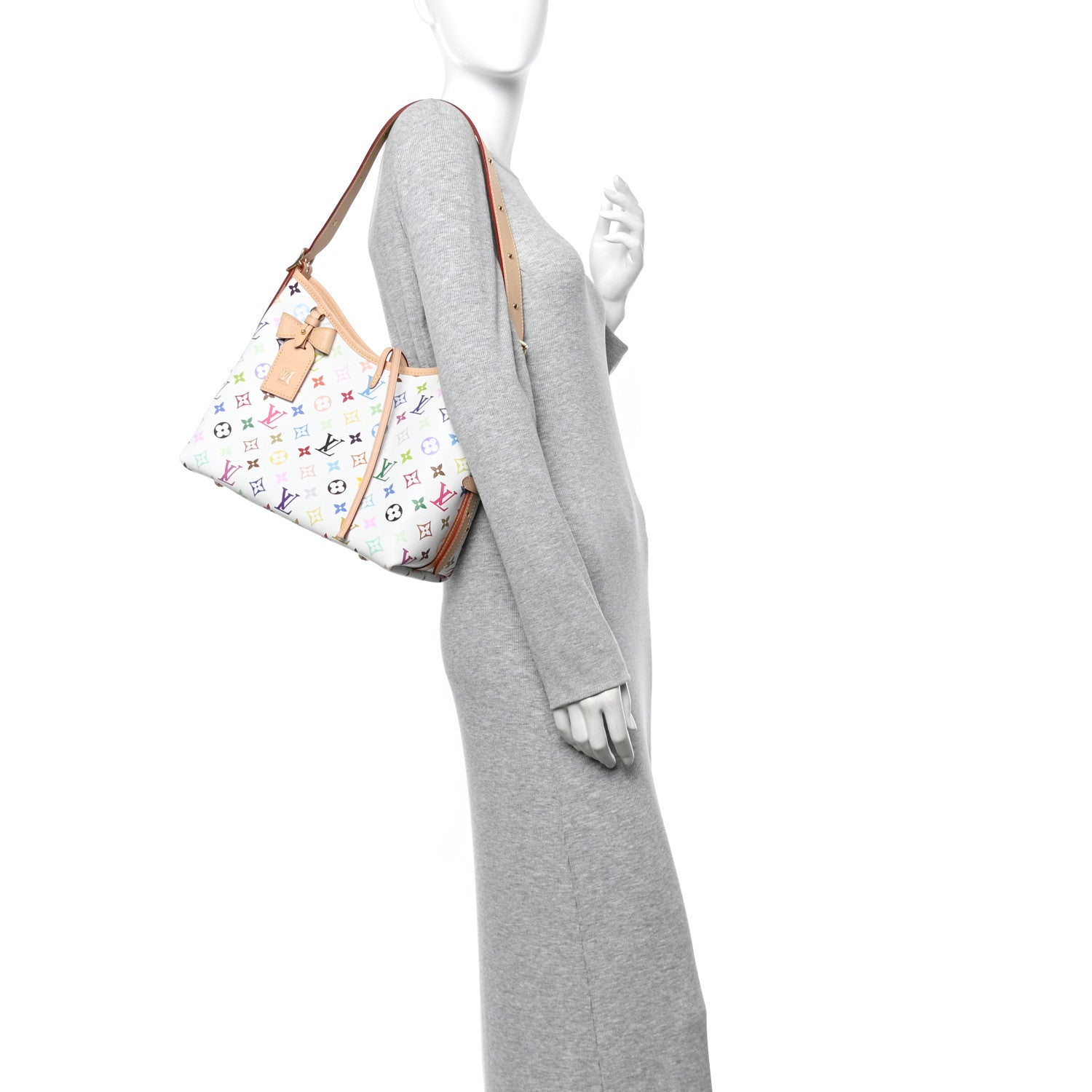 Louis Vuitton LV X TM Monogram Multicolor CarryAll PM White 3 of 19