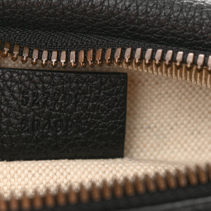 Gucci Grained Calfskin Small Logo Belt Bag Black 7 of 11