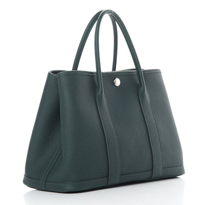 Hermes Negonda Garden Party 30 TPM Vert Cypress 3 of 11