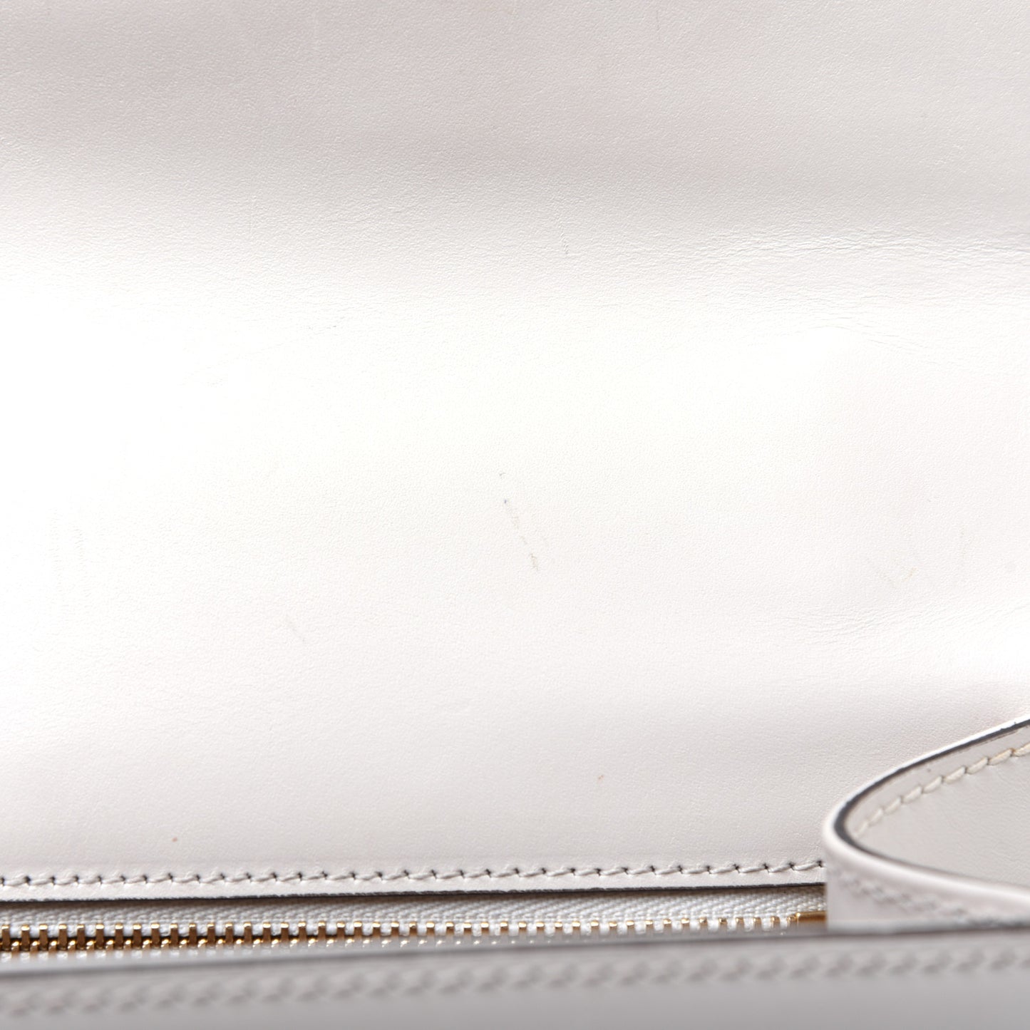 Calfskin Small Sylvie Shoulder Bag Off White