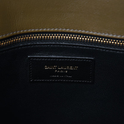 Saint Laurent Calfskin Small Sac de Jour Taupe 8 of 9