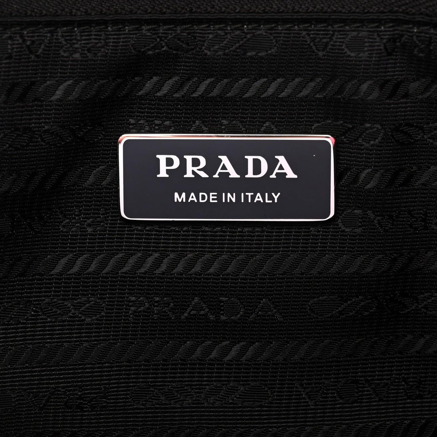Terry Cloth Tote Bag Petalo Black