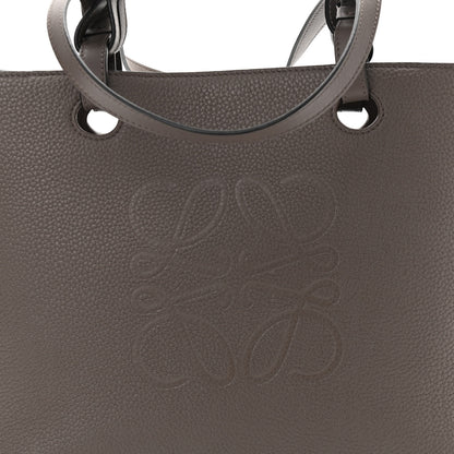 Loewe Grained Calfskin Anagram Tote Sand Mink 6 of 8