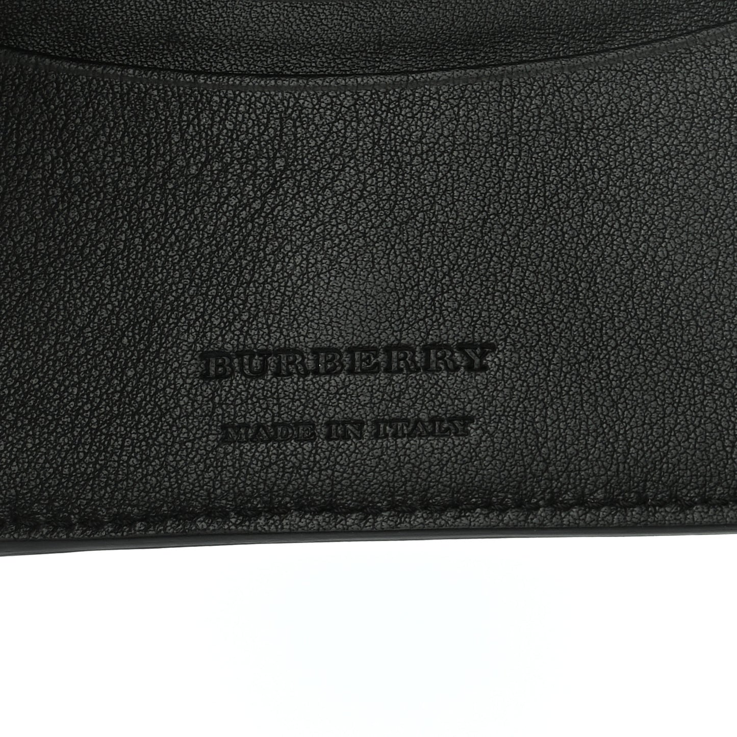 Horseferry Check Finsbury Wallet Black