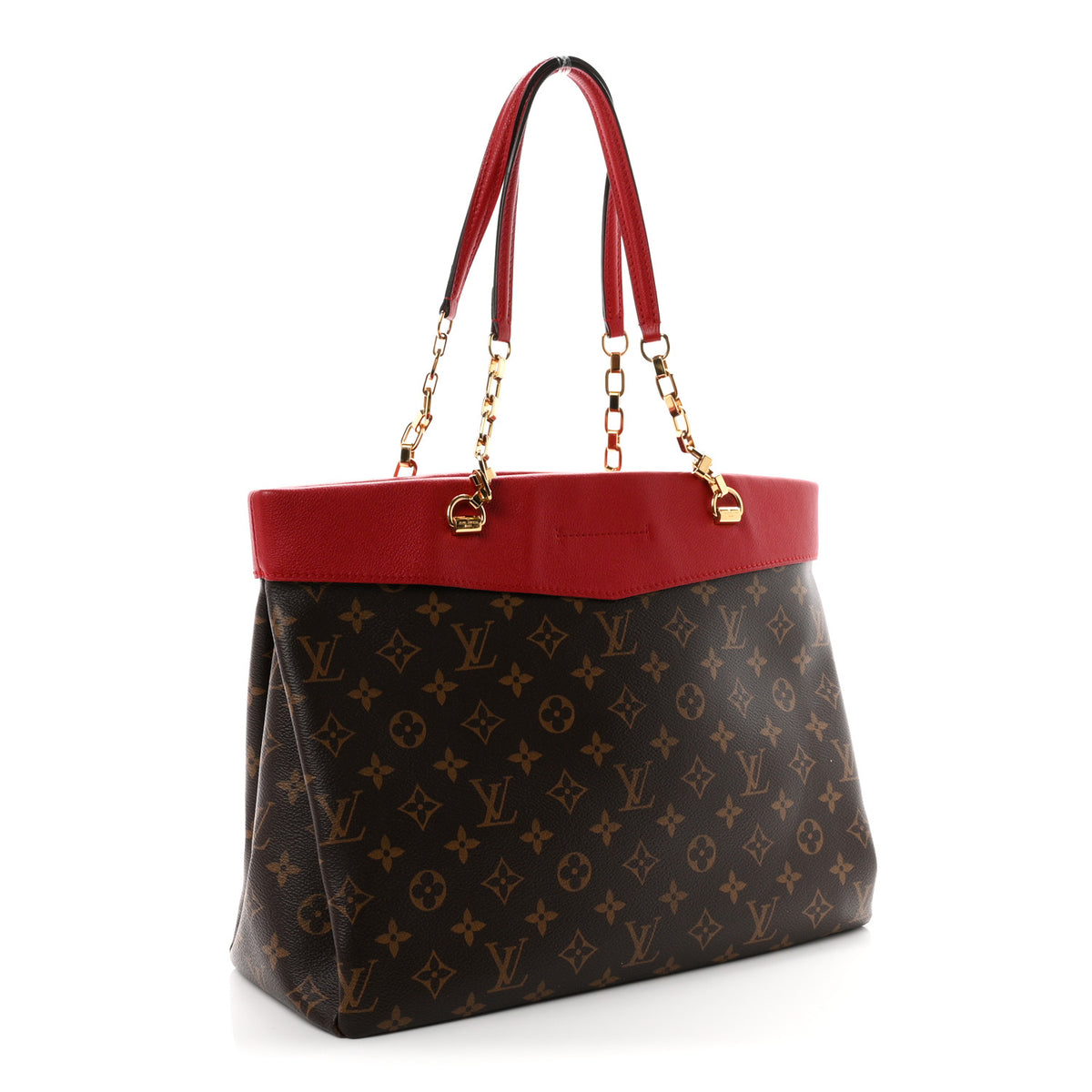 Louis Vuitton Monogram Pallas Shopper Cherry 3 of 9