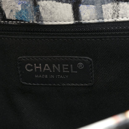Chanel Calfskin Hand Painted Graffiti Flap Multicolor 6 of 10