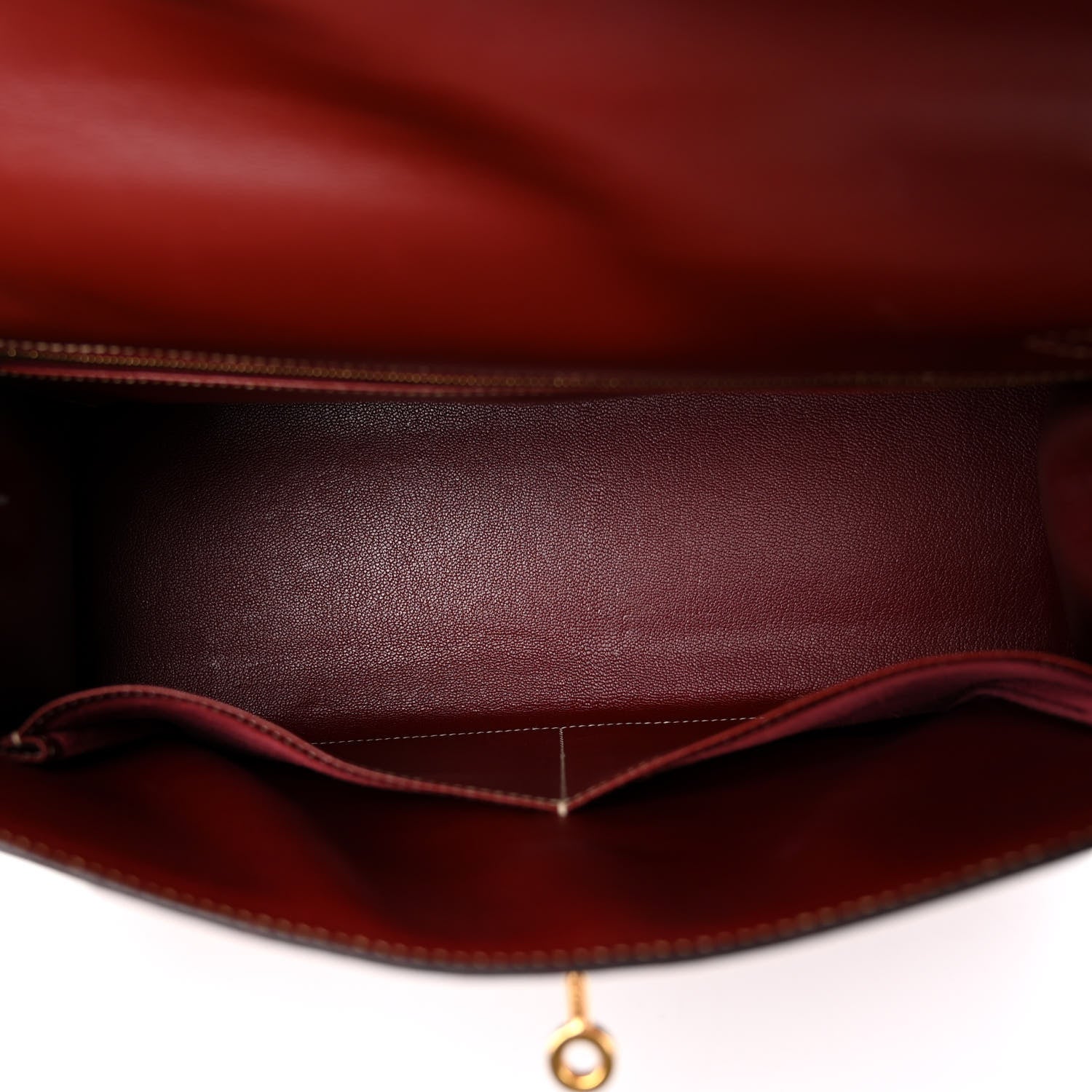 Hermes Chamonix Kelly Sellier 32 Rouge H 5 of 12