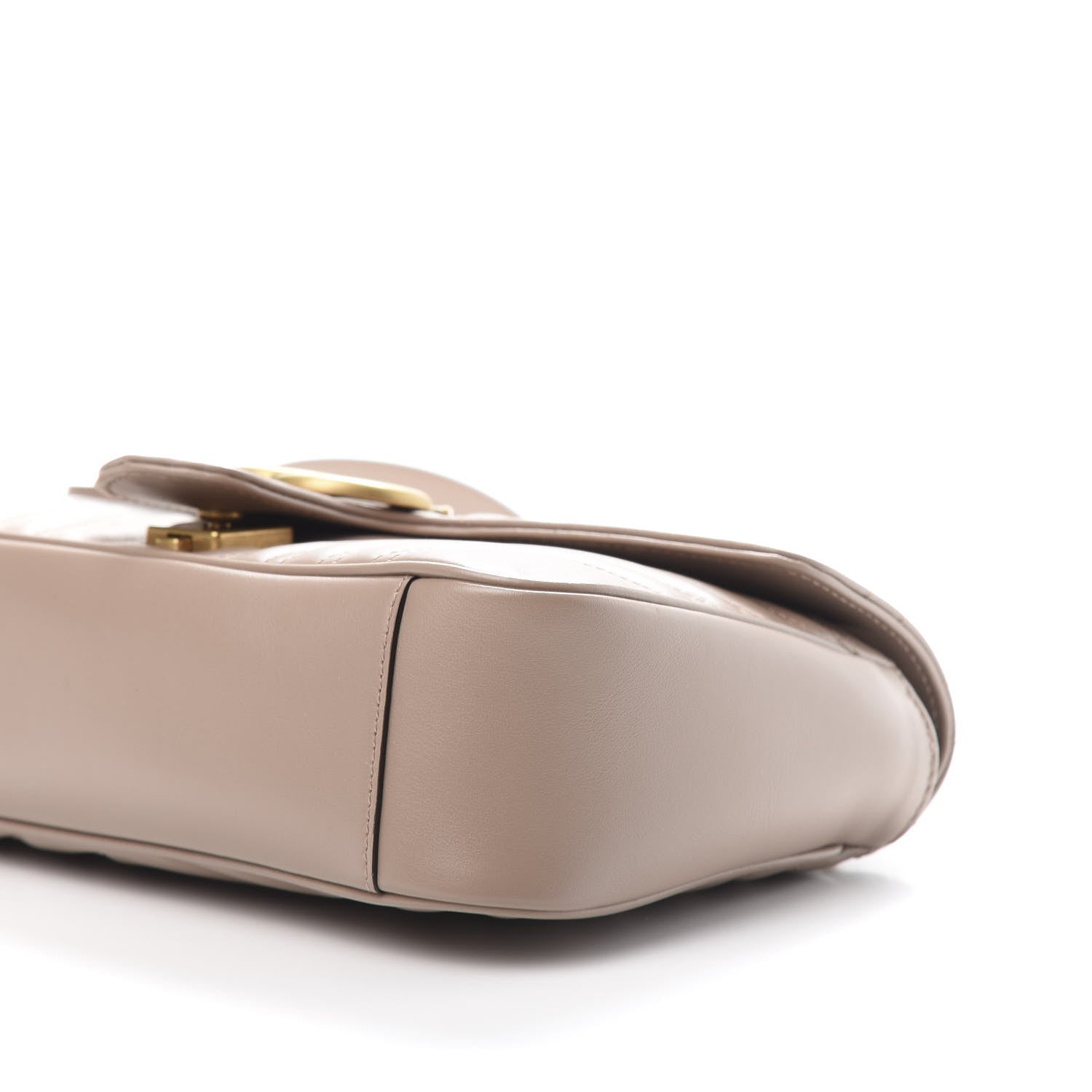 Gucci Calfskin Matelasse Small GG Marmont Shoulder Bag Porcelain Rose 7 of 13